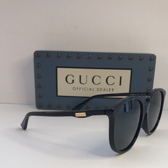 New Authentic  Gucci GUCCI-LOGO GG0261SA 001 Sunglass - Picture 7 of 12